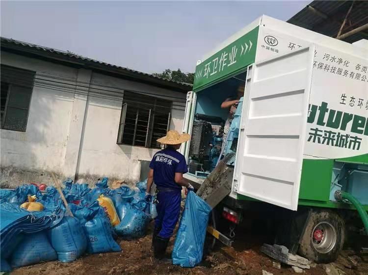 崇左工业污泥压干处理