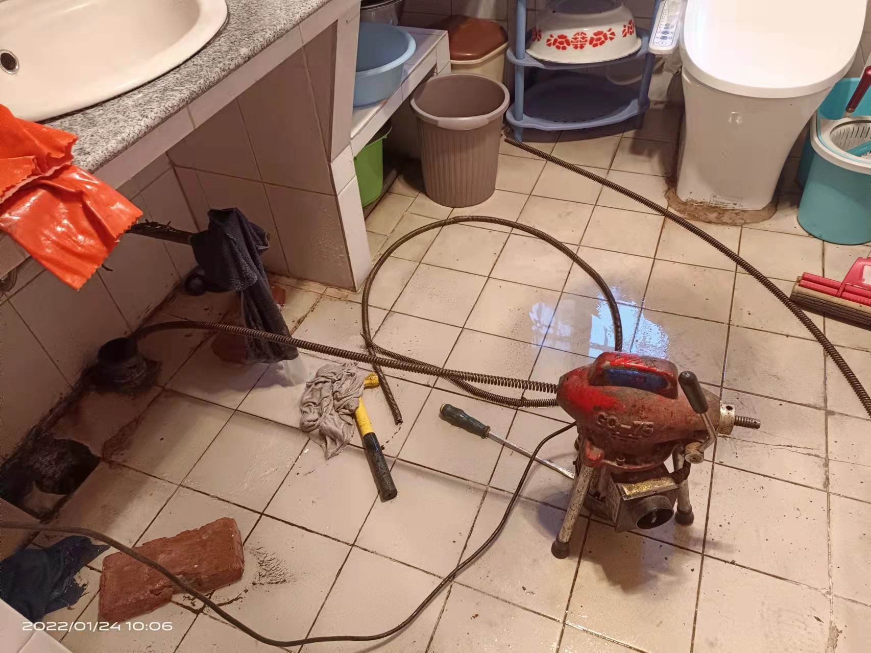 崇左疏通厨房下水道，地漏疏通